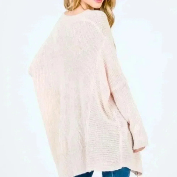 Light Pink Knit Sweater - Picture 5 of 6